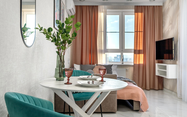 UzorApart Konfortnaya studiya v centre s potriasaushim vidom na more Apartments