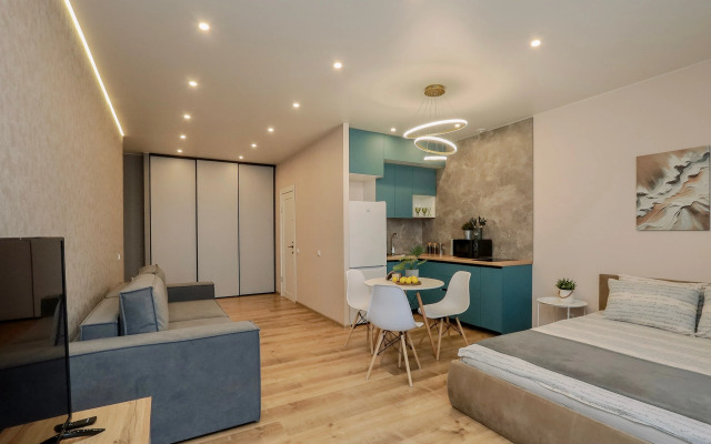 Квартира Четыре Угла: Студия на Набережной в ЖК Ривьера