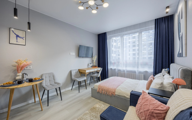 Kvartira-studiya, 28 m², 2 krovati Apartments