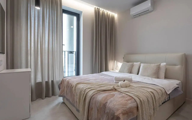 Апартаменты Стильная в Шаговой Доступности от Пляжа