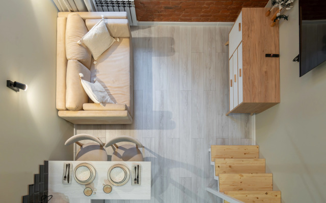 Квартира уютная студия с дизайнерским ремонтом