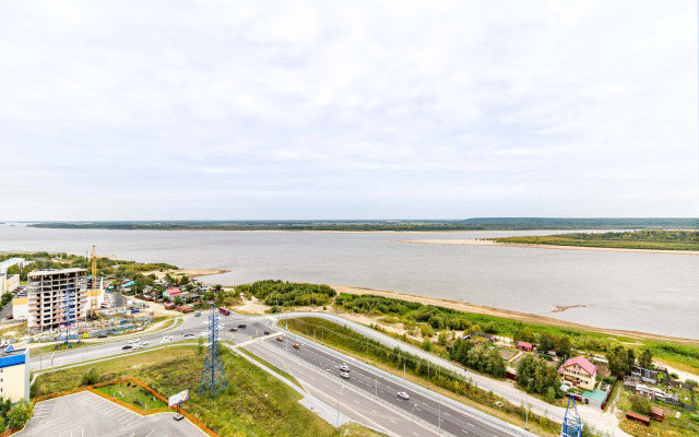 Апартаменты Диван-Кровать на берегу реки с потрясающим видом