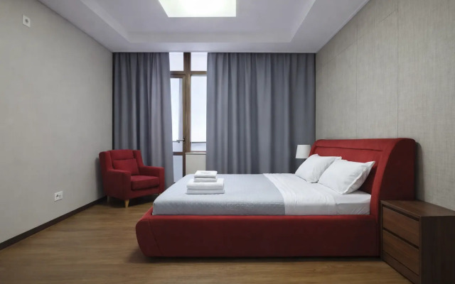 Luxury 12j Etazh S Shikarnym Vidom Na Mechet', Vozle Posol'stva SSHA Apartment