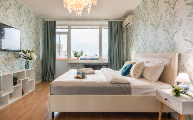 Квартира GM Apartments Четверка с панорамным видом на Москву