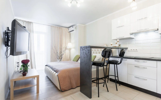 Квартира Студия в Элитном ЖК Белый Ангeл нa Нaбepежной