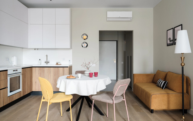 Квартира Идеального Комфорта и Тишины с Паркингом в Центре в ЖК Бизнес-класса возле Метро