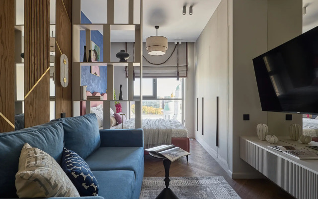 Апартаменты Стильные в новом ЖК в центре Москвы Aquamarine