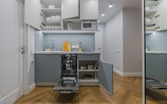 Апартаменты с Панорамным Видом на Волгу на Волжской набережной 26 Сова-Дом