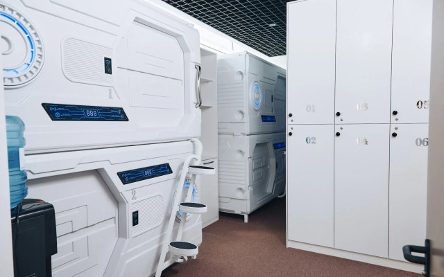 Мини-отель Qonoq Capsule Hotel at Samarkand Airport Station