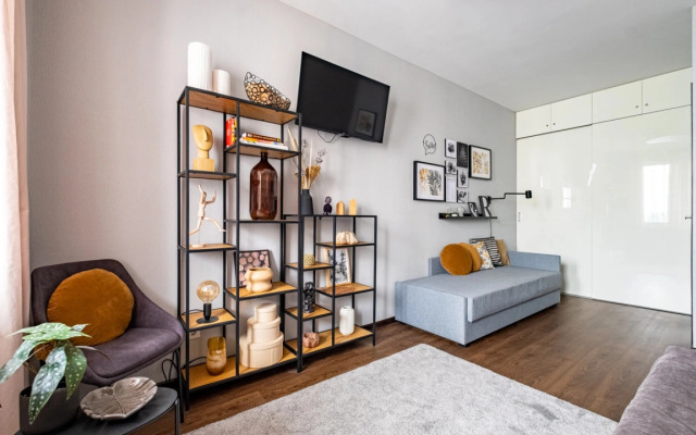 Апартаменты с Балконом и Видом на Город Palacio