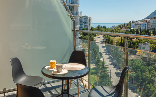 Апартаменты Sun Paradise с видом на море и горы