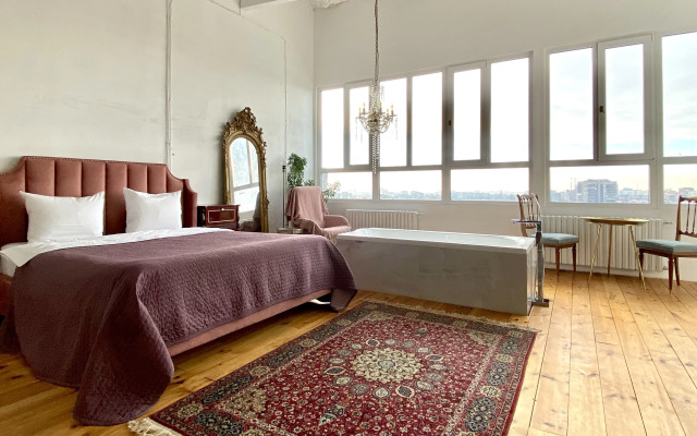 Апартаменты ApartMari Уникальный Люкс с видом на город