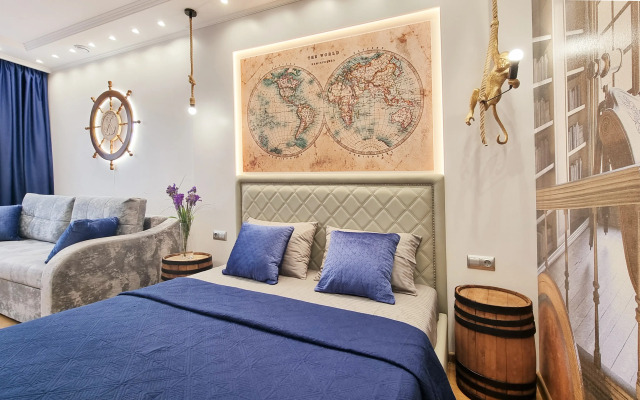 Квартира в Стиле Каюта Капитана Корабля