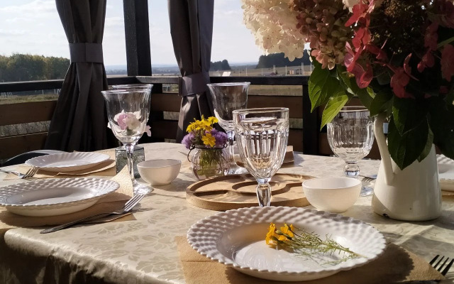 Частный дом с баней и чаном Душевное место