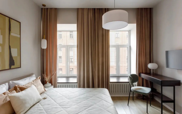 Апартаменты Mosaic на Тележной 29А Olive