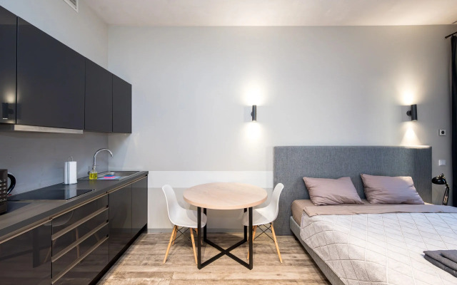 Квартира Студия в Стиле Лофт