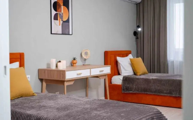 Апартаменты 3-к 90 м² 5 кроватей