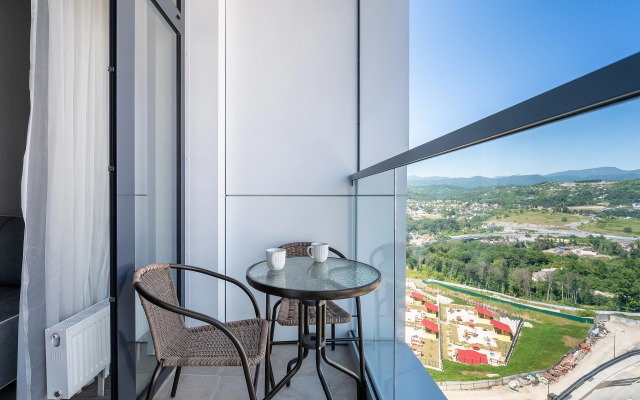 Апартаменты Оранж УК Атмосфера с Видом на Горы