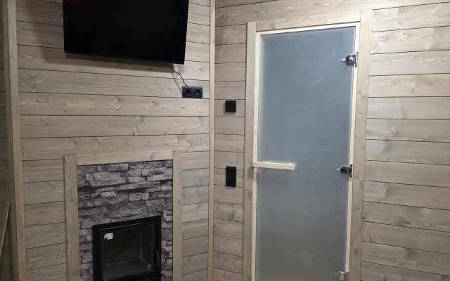 Частный дом баня Хибины