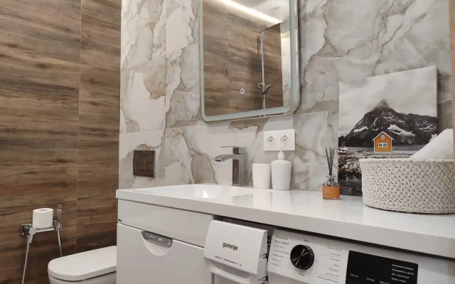 Квартира Новая с домашним кинотеатром и большой ванной