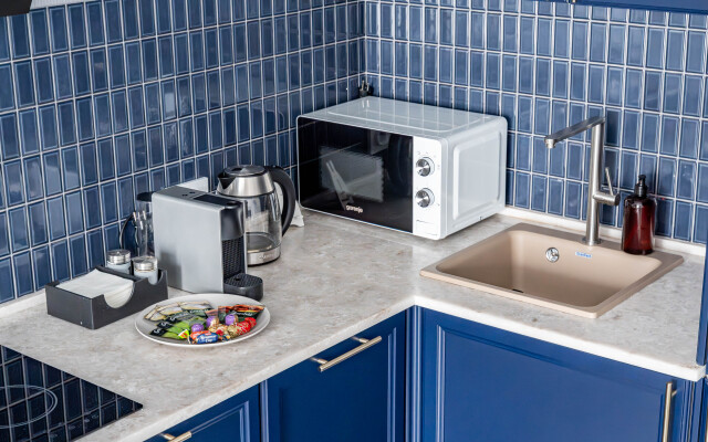 Navy na Vasilyevskom Ostrove Satin Home Apartment