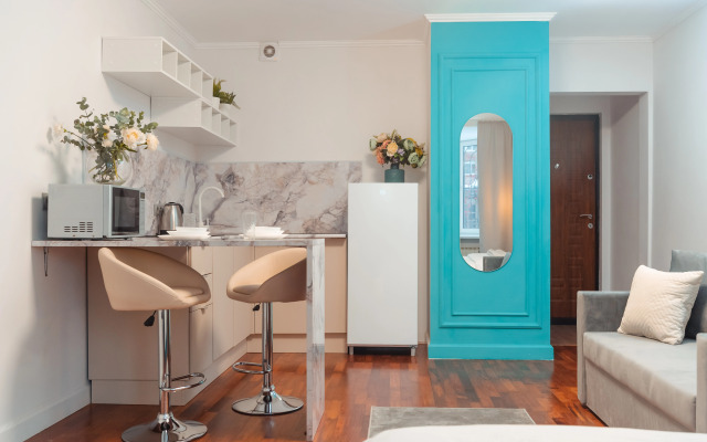 Aparthause studiya 5 min. do m. Botanicheskaya Flat