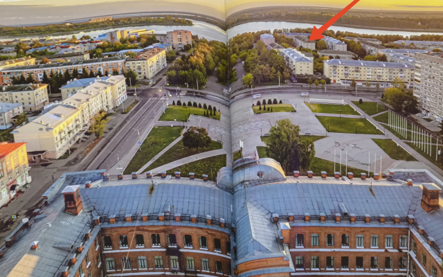 Квартира Студия у Аллеи Славы