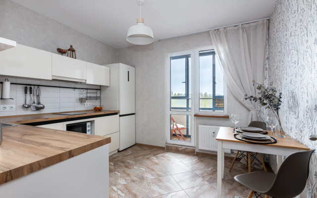 Апартаменты Семейные с Балконом у парка Moderna Viva