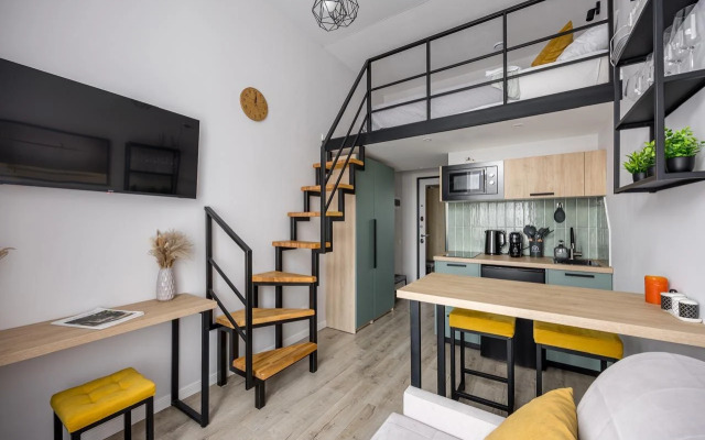 Апартаменты Студия 18 м² 2 Кровати