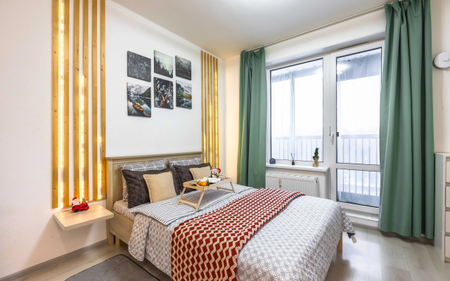 Апартаменты Студия 25 м² 2 Кровати