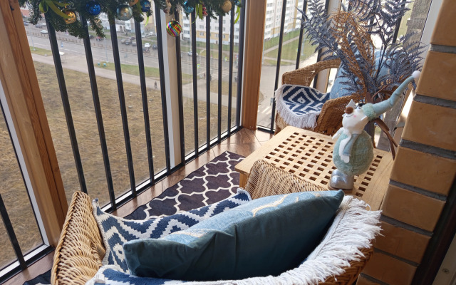 Квартира Студия с видом на город