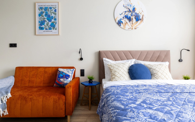 Апартаменты Черника - новый уютный апартамент у метро Ладожская