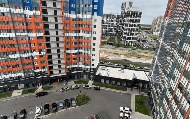 Studiya S Vidom Na Lakhtu Flat