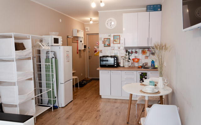 Квартира Уютная Светлая Студия в 8 минутах от метро Парнас