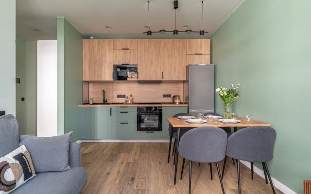 Апартаменты Евродвухкомнатные Stepanenkov на Шаумяна 30 на 4 этаже