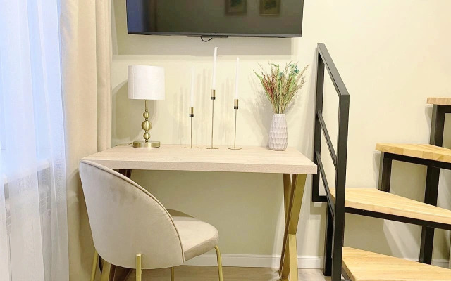 Квартира Трехместная студия с евроремонтом