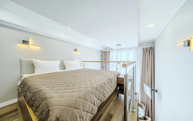 Novaya uyutnaya studiya na Prilukskoy Apartments