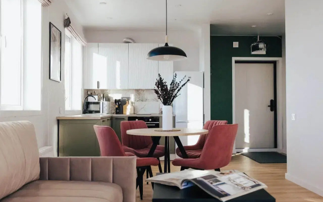 Квартира с дизайнерским ремонтом