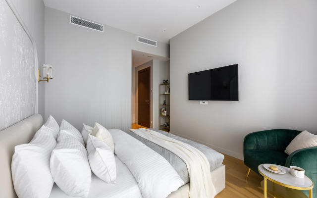 Квартира GM Apartments Суперсовременная Видовая Квартира в Neva Towers