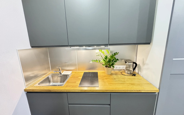 Апартаменты Студия с Балконом и Красивым Видом Париж