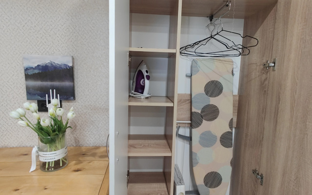 Апартаменты Уютная студия напротив университета и парка в центре Нефтяников