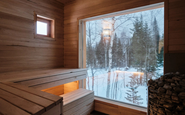 Крепкая Башня | Гостевой дом в Шерегеше с сауной