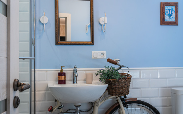 Апартаменты на пешеходной улице с 2-мя спальнями