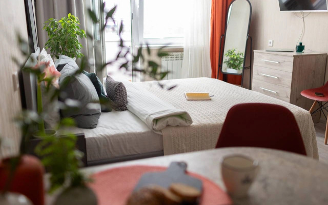 Квартира Студия Терракота на Дружбе рядом со Спа-комплексом Море-парк