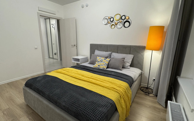 Апартаменты Ассорти Стильная Евродвушка с Видом на Закат