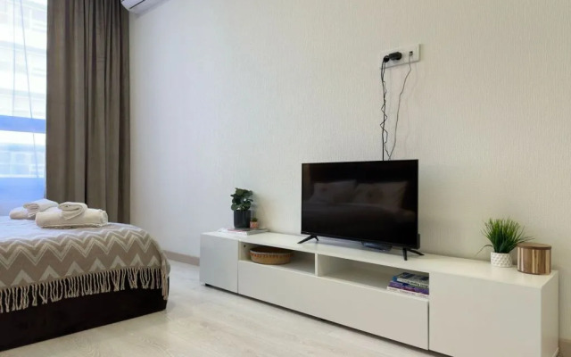 Odnokomnatnyie s Vidom na Gorod Dom Smile Apartments