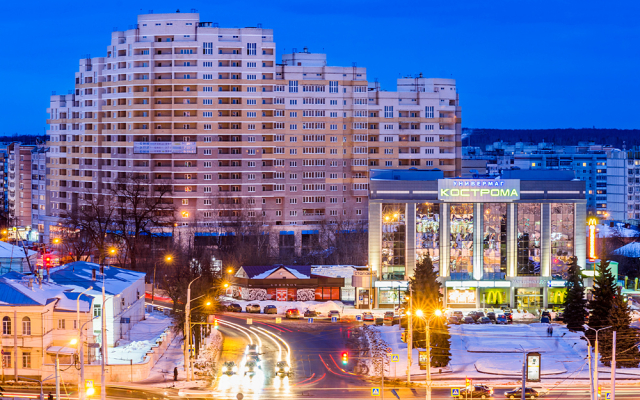 Апартаменты Студия на 11 Этаже с Видом на Город