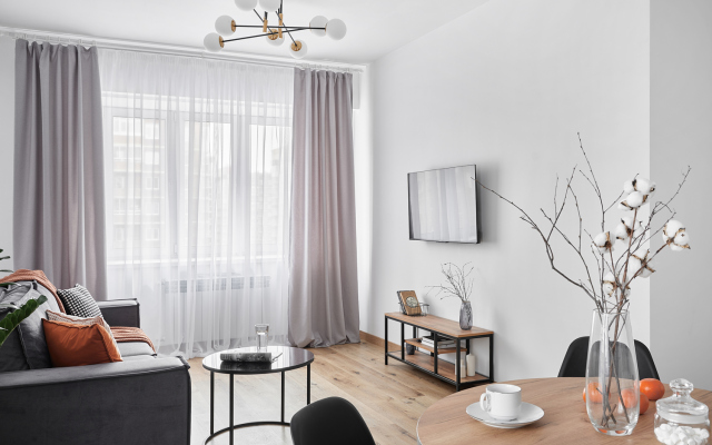 Апартаменты Geometria с Cамостоятельным Заездом