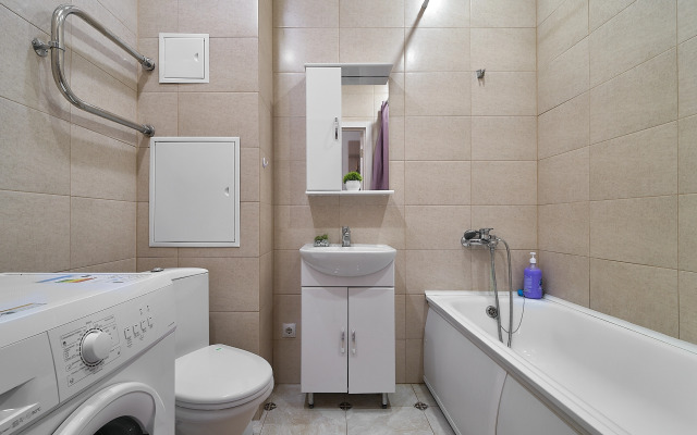 Квартира Однокомнатная с кроватью и диваном