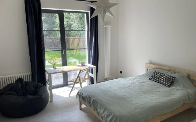 V Lesu Woodcamp Private House
